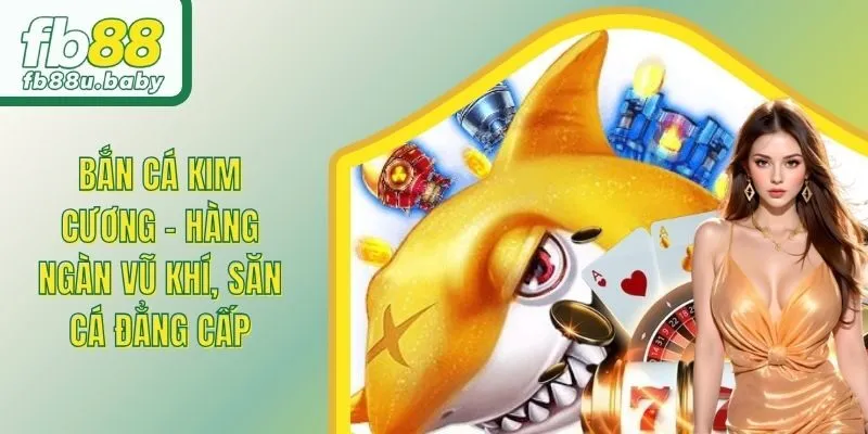 Bắn Cá Kim Cương - Hàng Ngàn Vũ Khí, Săn Cá Đẳng Cấp