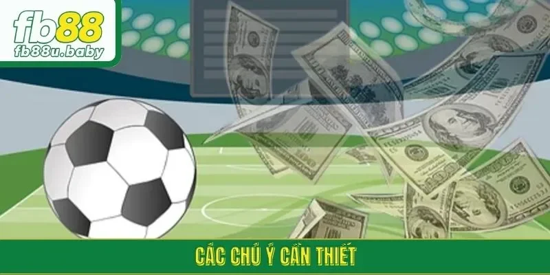Các chú ý cần thiết