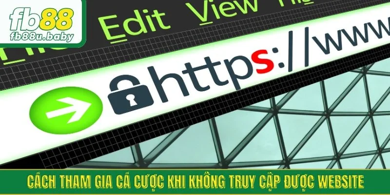 Cách tham gia cá cược khi không truy cập được website