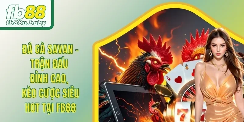 Đá Gà Savan - Trận Đấu Đỉnh Cao, Kèo Cược Siêu Hot Tại FB88