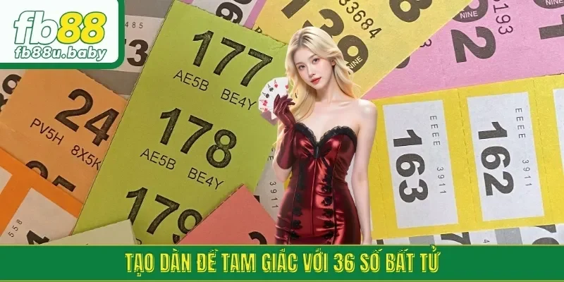 Sử dụng phương pháp tạo dàn đề 36 số bất tử tam giác