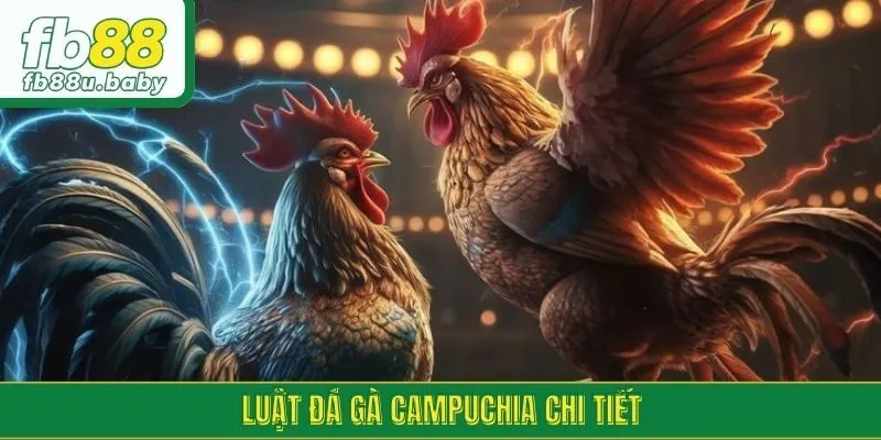Luật đá gà Campuchia chi tiết